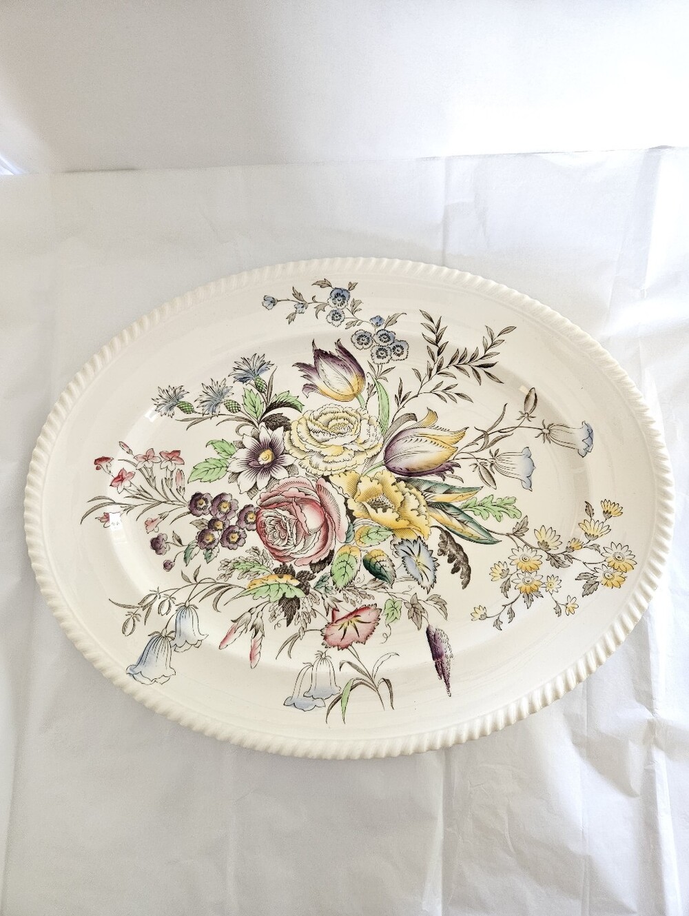 16" Platter "Garden Bouquet" by Johnson  Brothers.